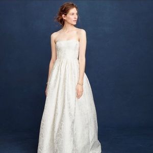 J. Crew Ella Wedding Gown Size 6 NWT